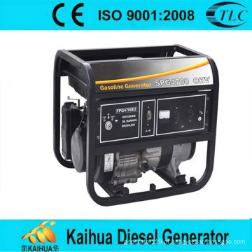 Brand New 5KW refrigerado a ar aberto Gasoline Generator Set